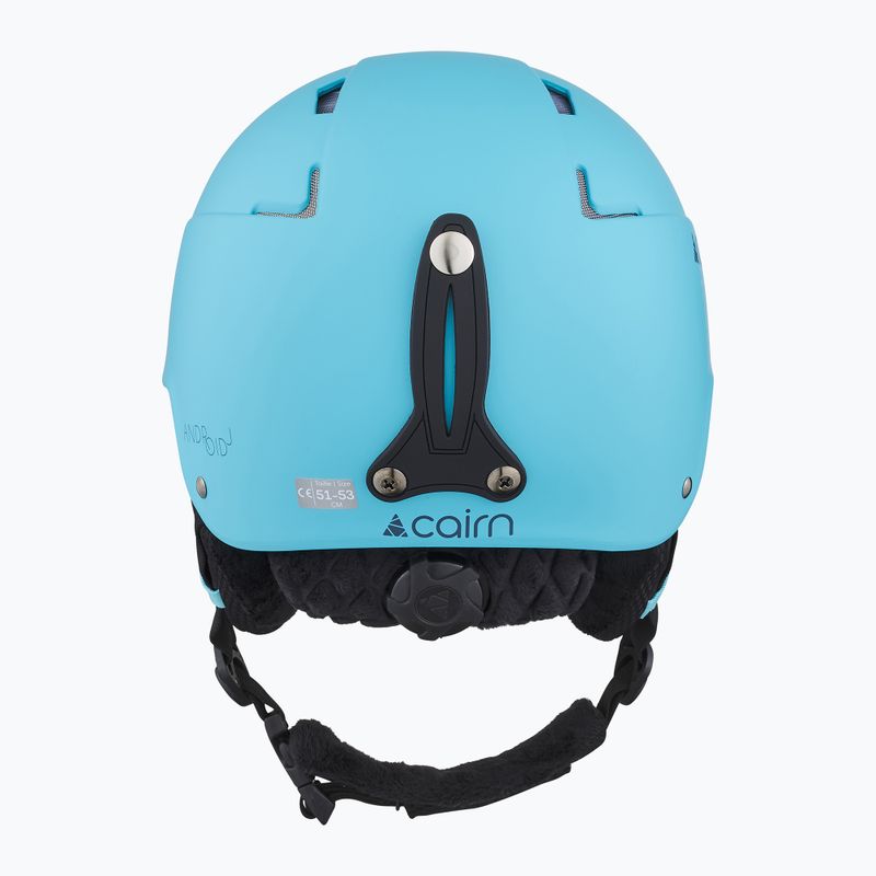 Kinder-Skihelm Cairn Android Jr mat turquoise 4