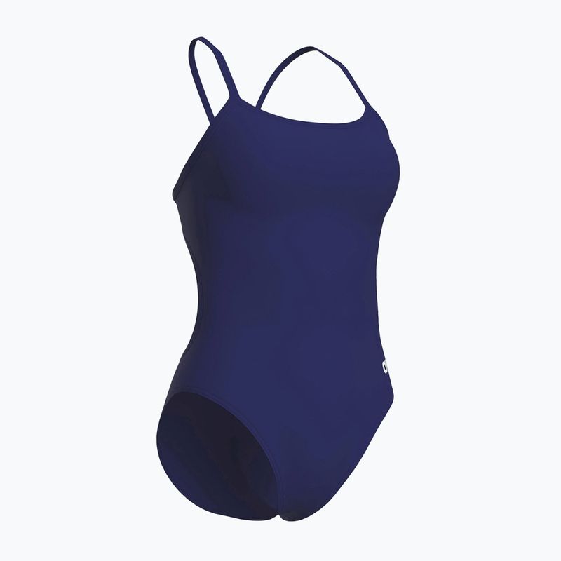 Einteiliger Badeanzug arena Lace Back Solid navy/white 3
