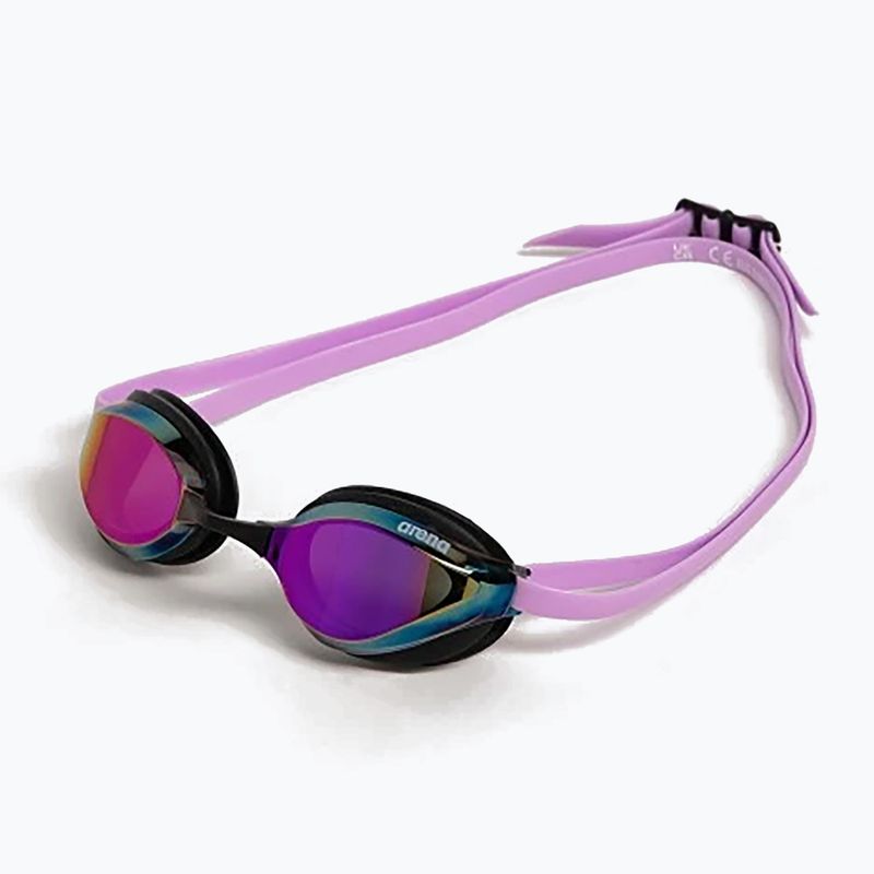 Arena Python Mirror violett/schwarz/violett Schwimmbrille 6