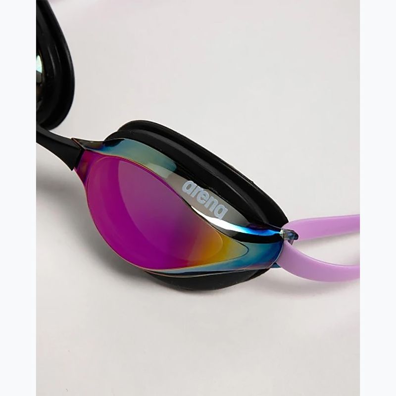 Arena Python Mirror violett/schwarz/violett Schwimmbrille 11