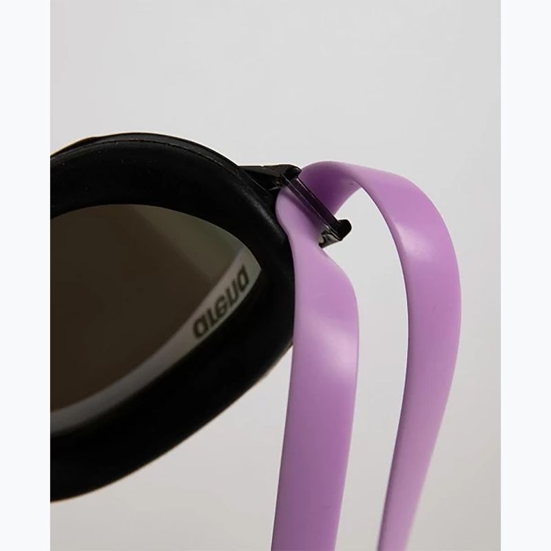 Arena Python Mirror violett/schwarz/violett Schwimmbrille 12