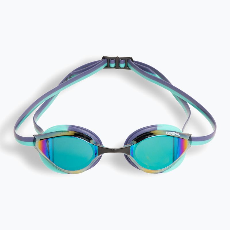 Arena Python Mirror türkis/future dusk/water Schwimmbrille 2