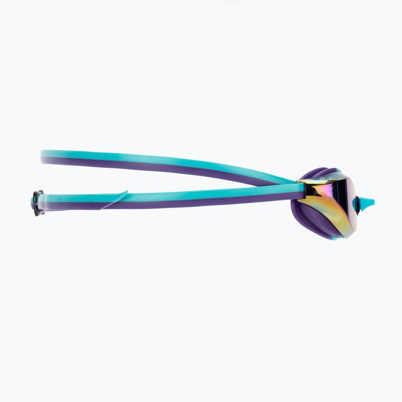 Kinder-Schwimmbrille arena Python Mirror Jr emerald/peacock/plum 3