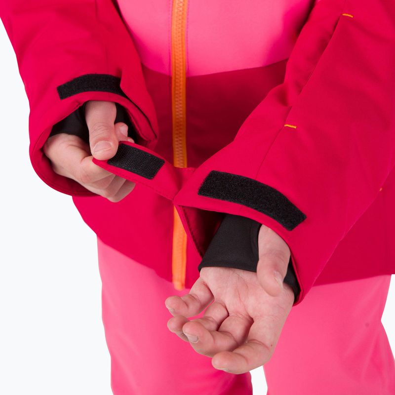 Skijacke Kinder Rossignol Wispile ruby red 11
