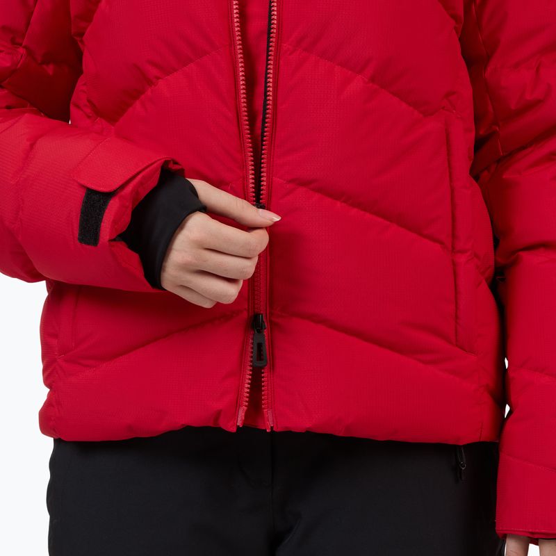 Damen-Skijacke Rossignol Wispile Ripstop Down ruby red 11