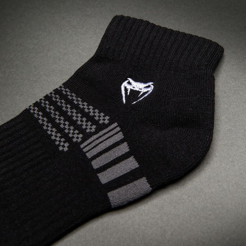 Socken Venum Vector Ankle 3er-Pack black/grey 8