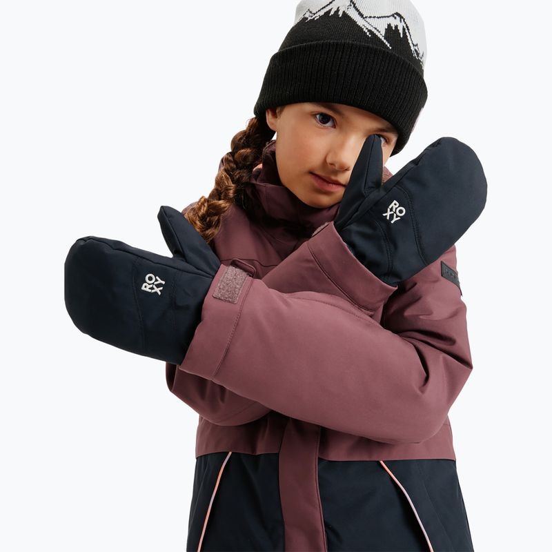 Kinder Snowboardhandschuhe Roxy Jetty Solid Mitt true black 7