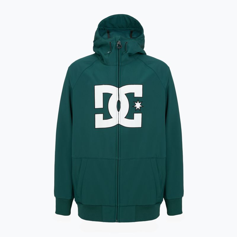 Herren Snowboardjacke DC Spectrum Softshell deep teal 3
