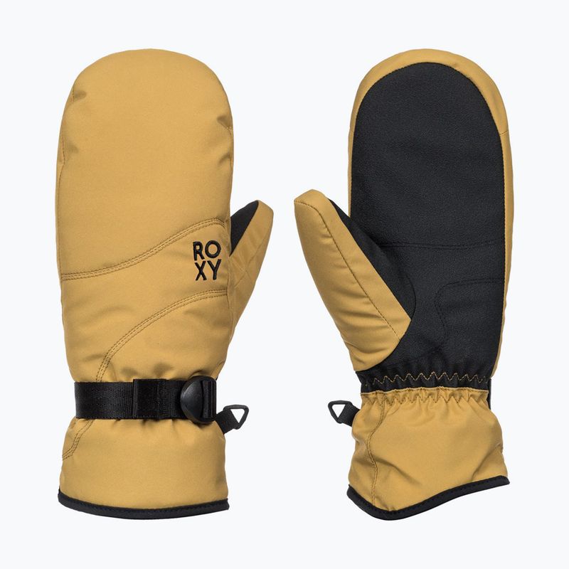 Damen-Snowboardhandschuhe Roxy Jetty Solid Mitt fannel seed