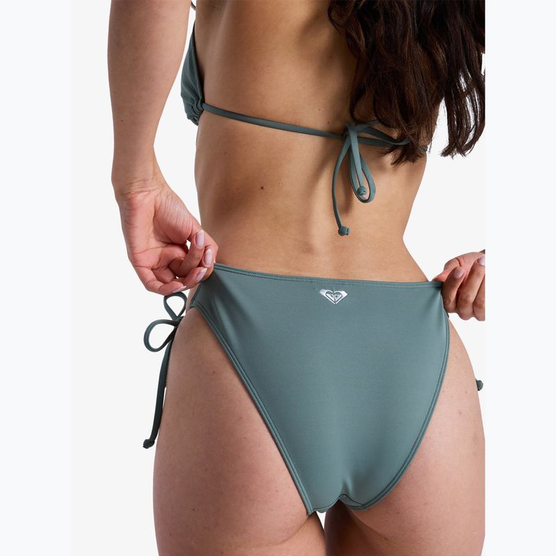 Unterteil des Badeanzugs ROXY Solid Essentials Tie Side agave green 6