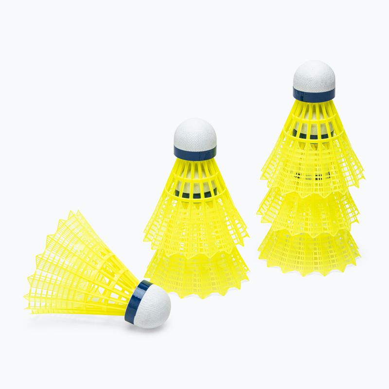 Badminton-Schläger VICTOR Nylon Shuttle 2000 medium 6 Stk. gelb 3