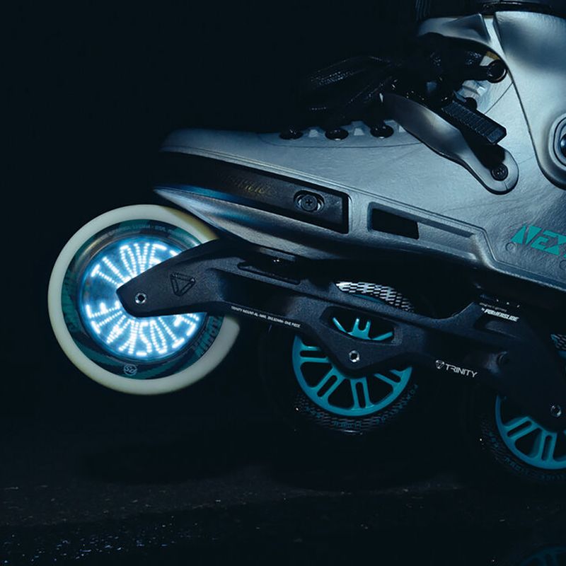 Powerslide Graphix Right Rollerblade Räder weiß 905344 7