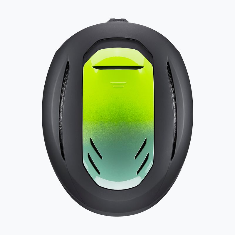 Skihelm UVEX Resolution black/electrum gradient matt 12
