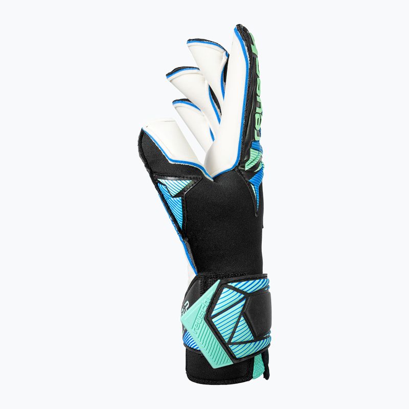 Torwarthandschuhe Reusch Attrakt RE:GRIP Evolution black/ocean light 5