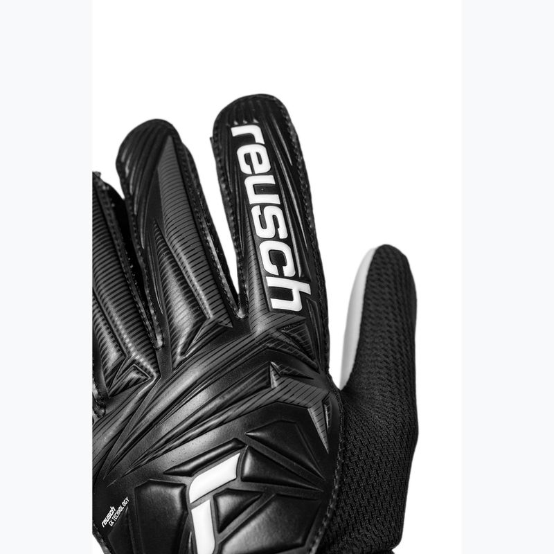 Kinder Torwarthandschuhe Reusch Attrakt Starter Solid Junior 5672514 black 5