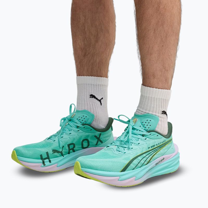 Trainingsschuhe PUMA x HYROX Deviate Nitro 4 intense mint/light lavender 14