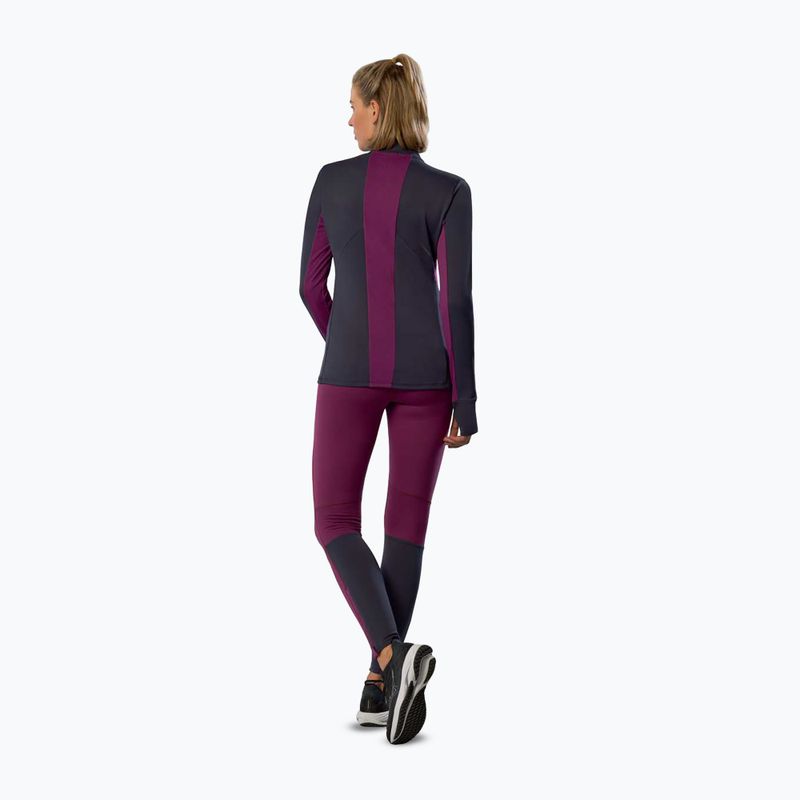 Damen-Laufpullover Mizuno Active Warm Half Zip baritone blue 4