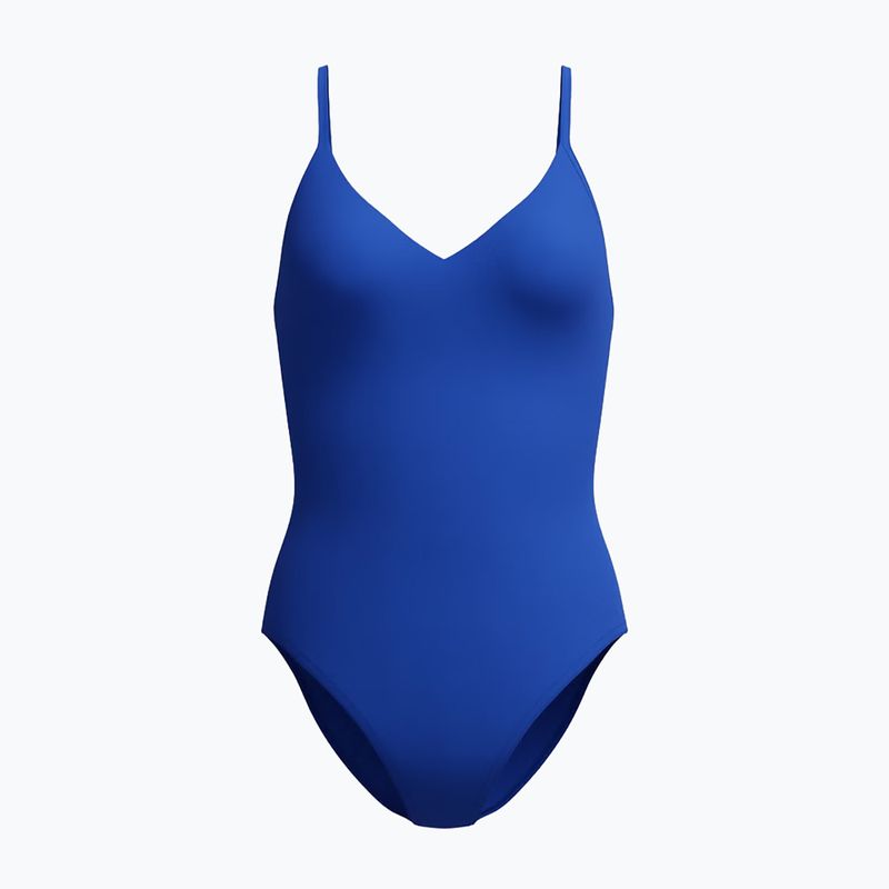 Damen-Badeanzug Speedo Solid V-Neck deep sapphire