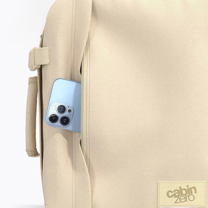 Reiserucksack CabinZero Classic Tech 28 l shell white 9