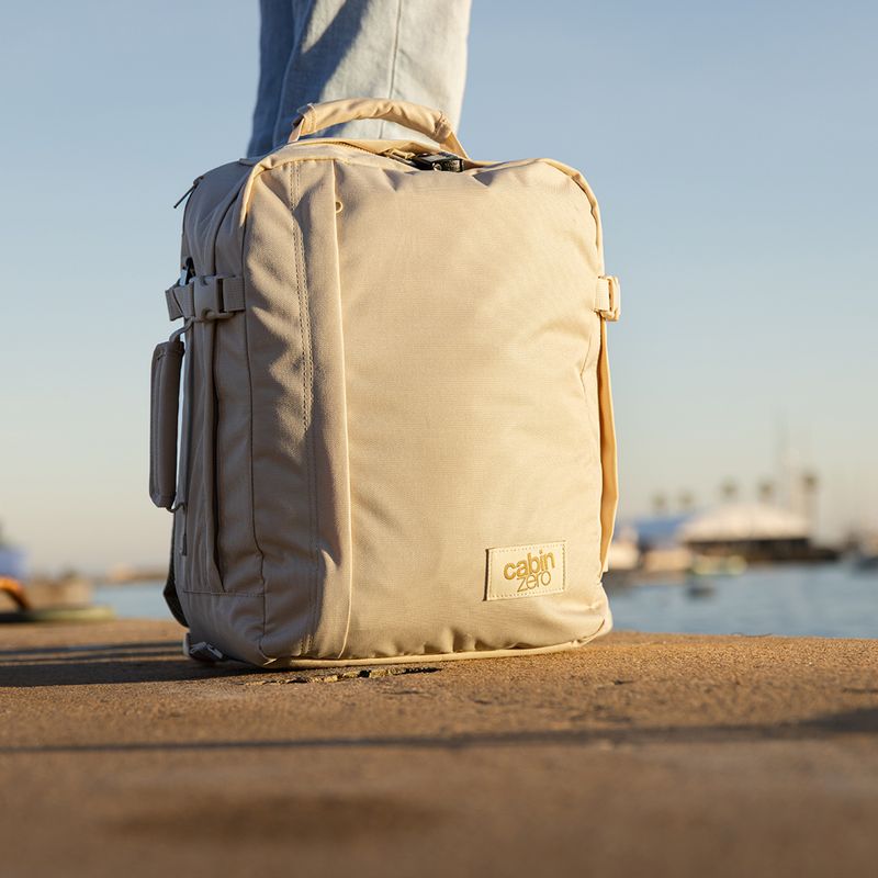 Reiserucksack CabinZero Classic Tech 28 l shell white 11