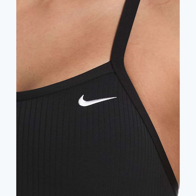 Damen Badeanzug Nike Solid Racerback black 4