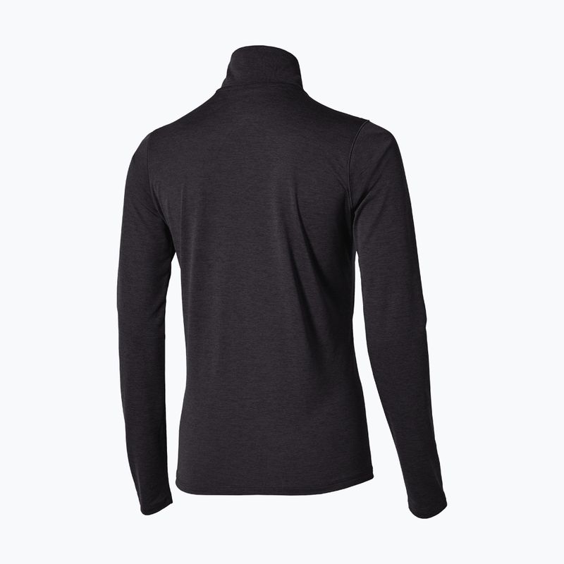Laufpullover für Damen Mizuno Core Impulse Half Zip Long Sleeve Tee phantom 2