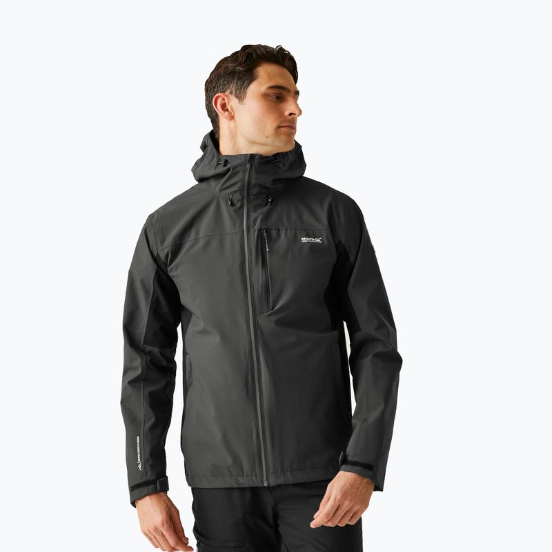 Herren-Softshelljacke REGATTA Birchdale II ash/black