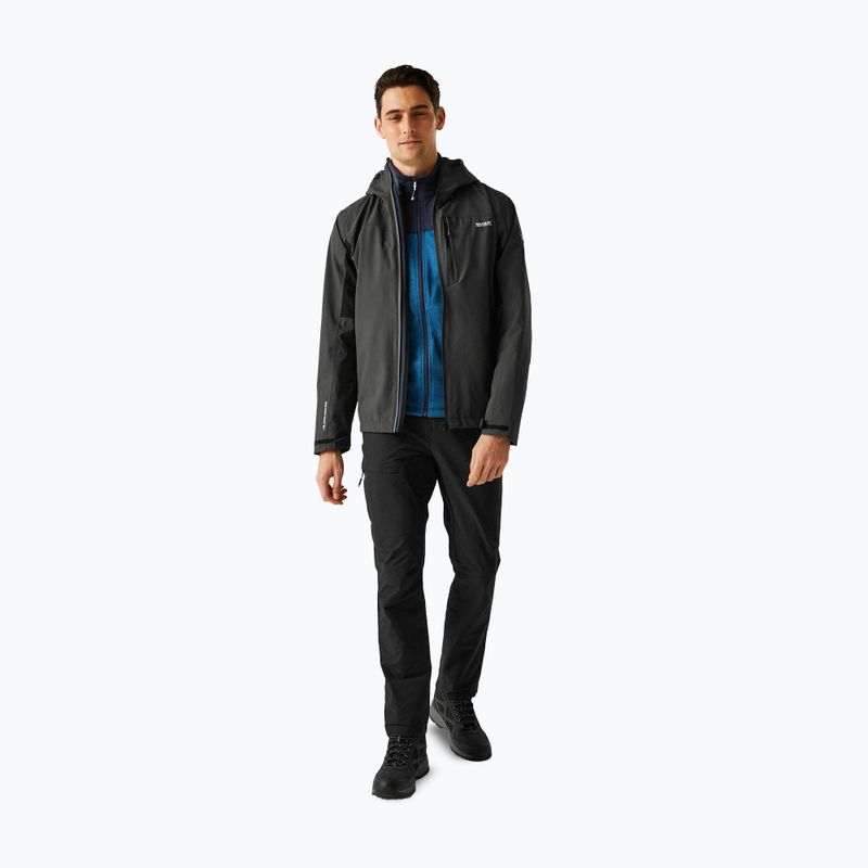 Herren-Softshelljacke REGATTA Birchdale II ash/black 2