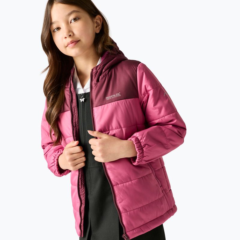 Gefütterte Kinderjacke REGATTA Lofthouse fig/violet 7