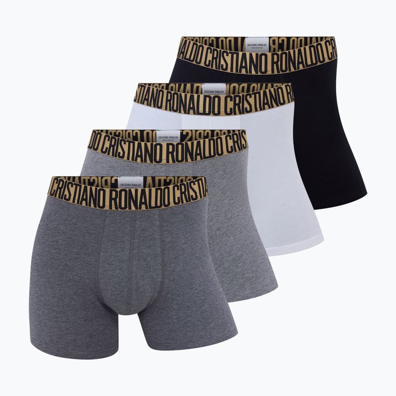 Herren Boxershorts CR7 Basic Trunk 4 Paar 2504 multicolor