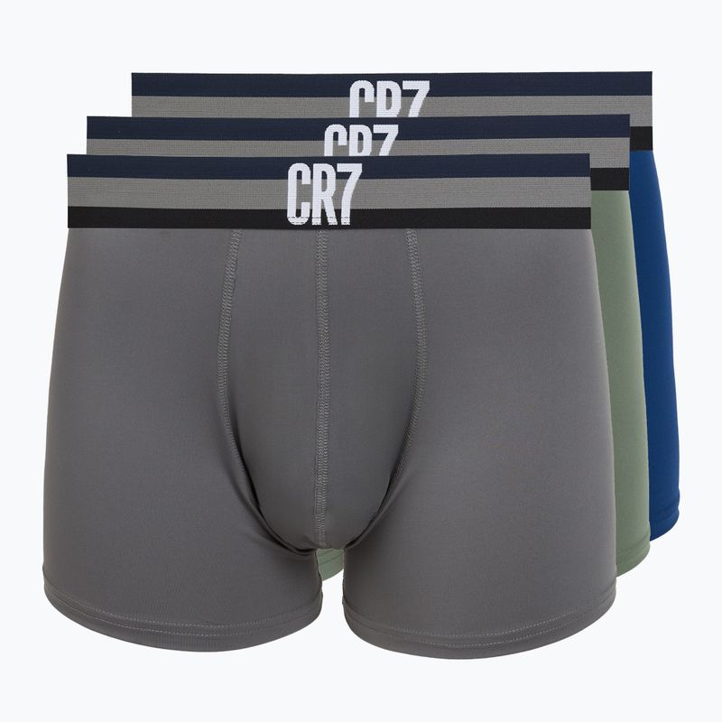 Herren CR7 Basic Trunk Boxershorts 3 Paar multicolour