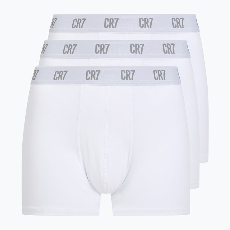 Boxershorts Herren CR7 Basic Trunk 3 Paar white
