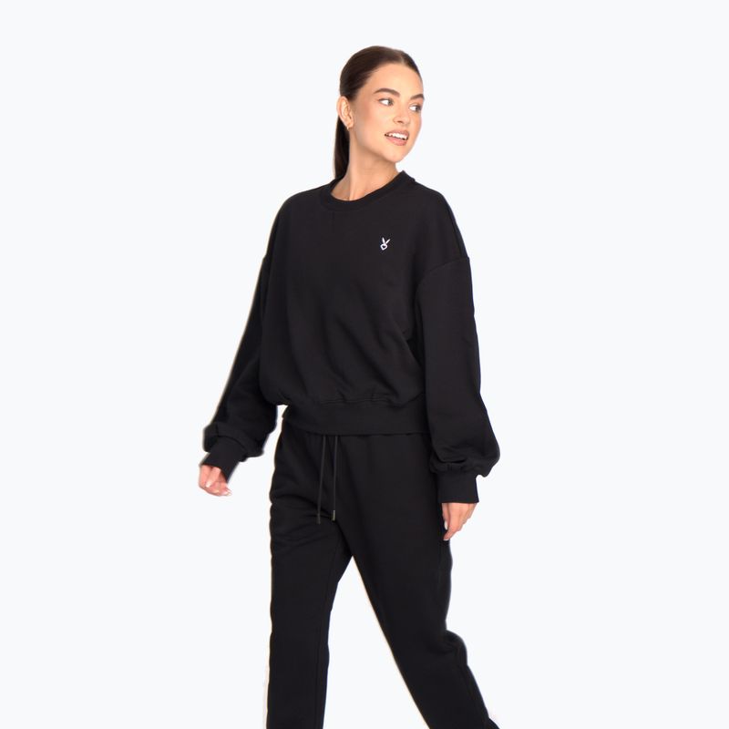 Damen-Trainingspullover Cardio Bunny HCB-125 black 2