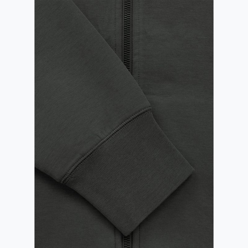 Herrenpullover Pitbull Sampson Zip grey/green 8