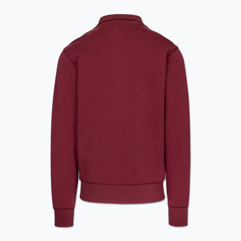 Herrenpullover Pitbull Sampson Zip burgundy 2
