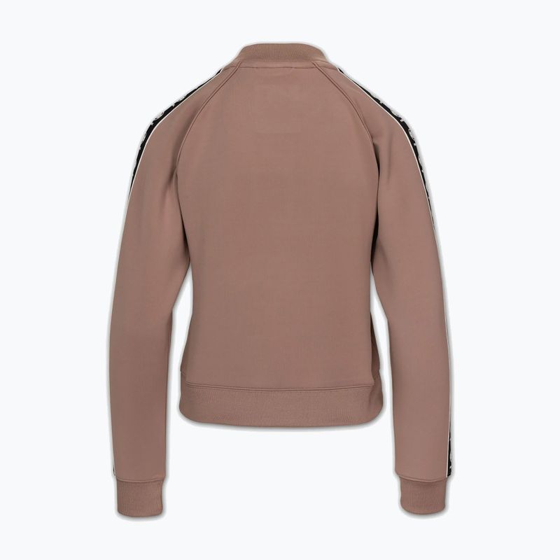 Damenpullover Pitbull Verona Collar Zip chocolate mousse 7