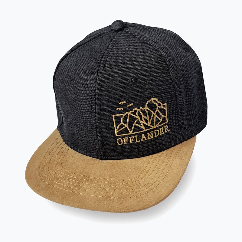 OFFLANDER Snapback Cap schwarz/sand