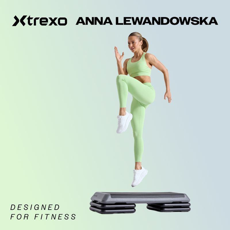 XTREXO Aerobic Stepper AS01 grau 2
