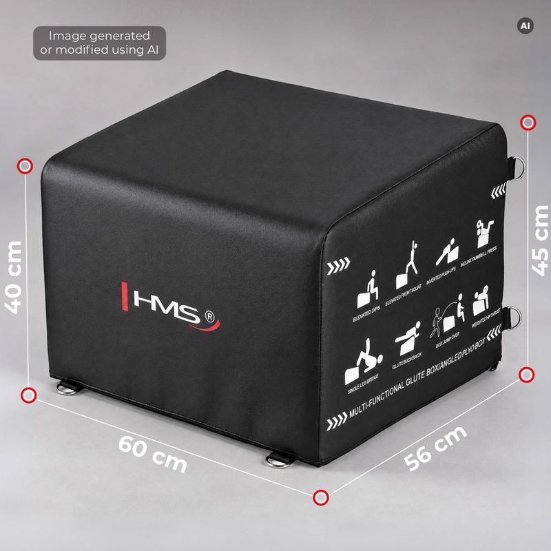 Sprungkasten HMS HTB61 Hip Thrust black 6