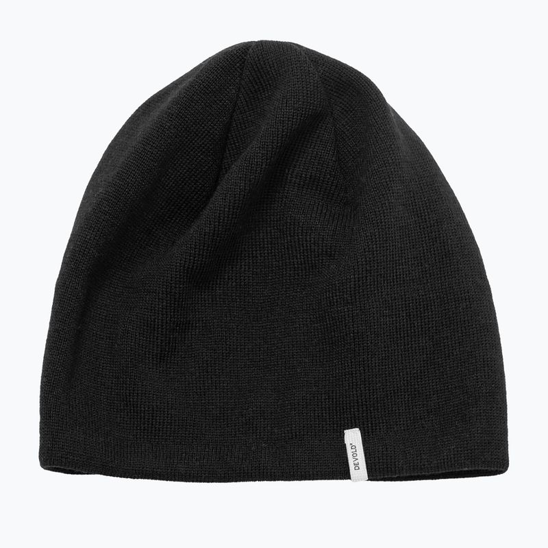 Wintermütze Devold Everyday Wool schwarz