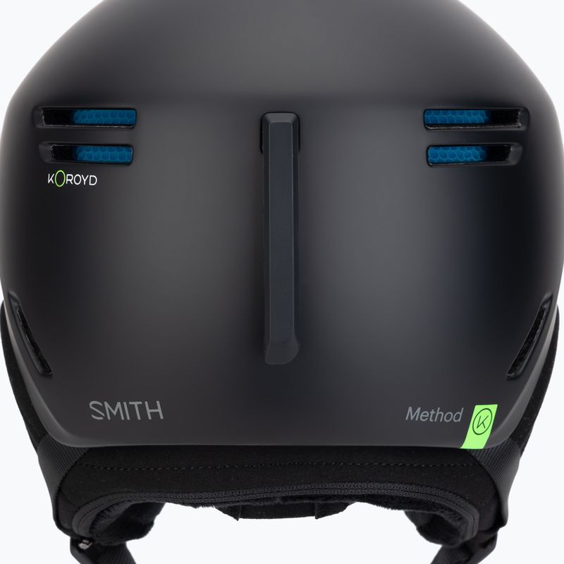 Skihelm Smith Method matte black 8