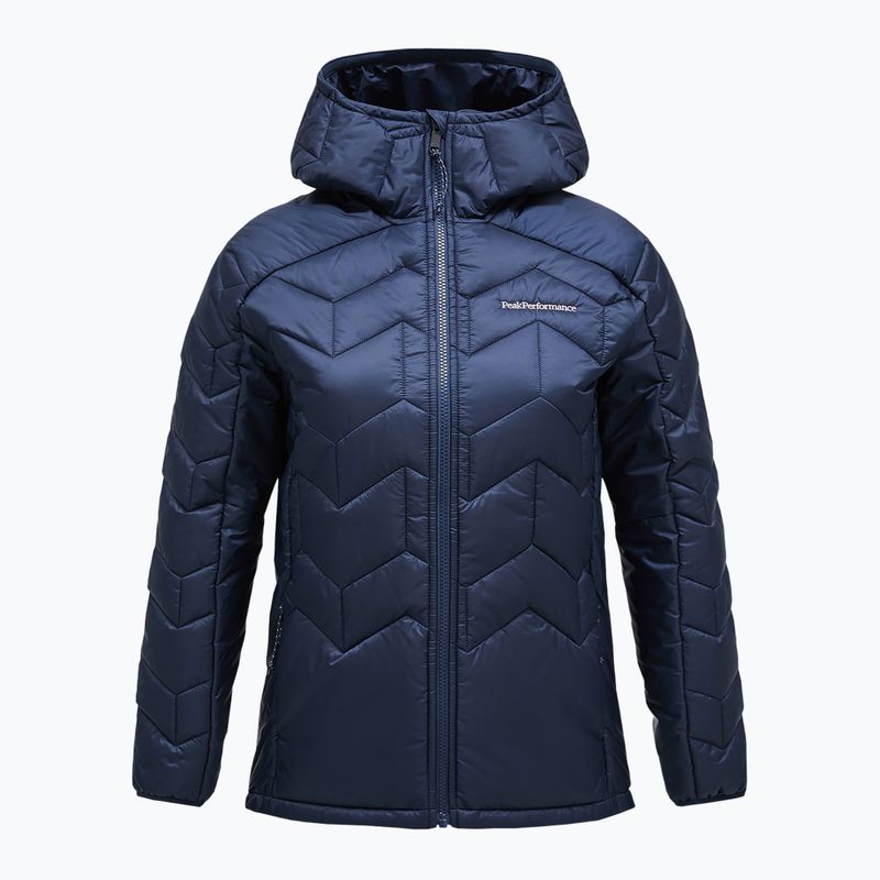 Daunenjacke Damen Peak Performance Elevate Liner Hood blue shadow 5