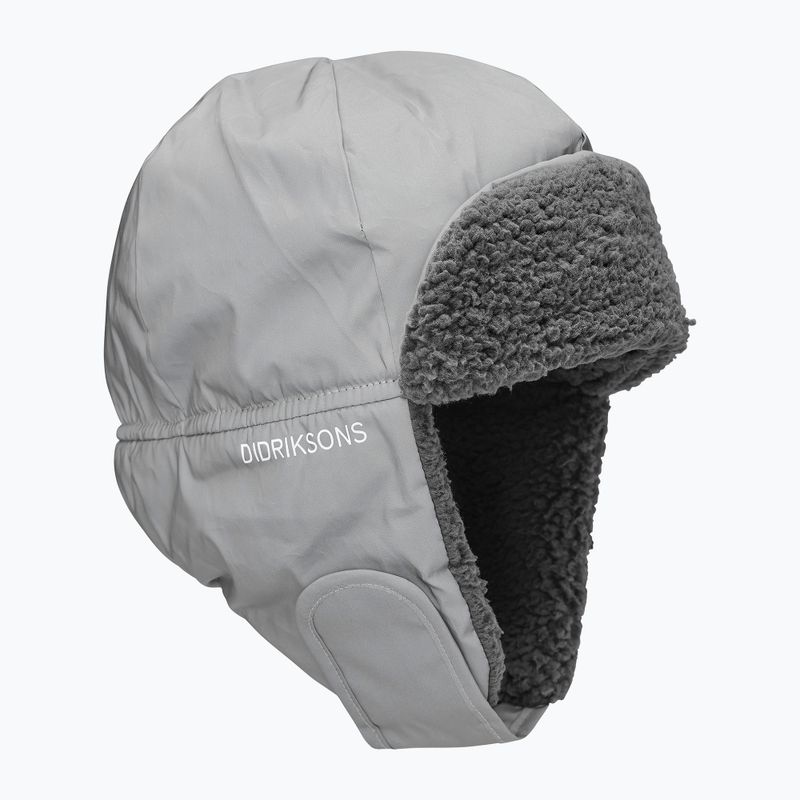 Kinderkappe Didriksons Biggles Reflective Cap Silber