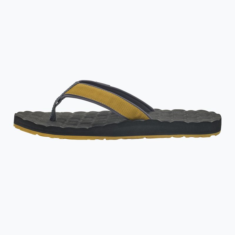 Lizard Way Herren-Flip-Flops einfarbig dunkelgrau 10