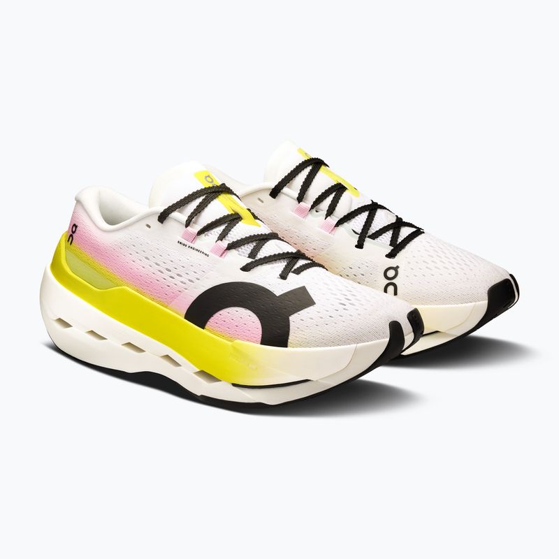 Damen On Cloudboom Max lime/raspberry Laufschuhe 10