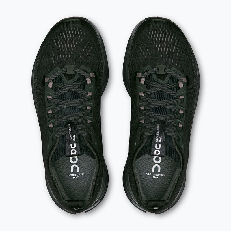 Damen On Cloudsurfer Max schwarz/eclipse Laufschuhe 13