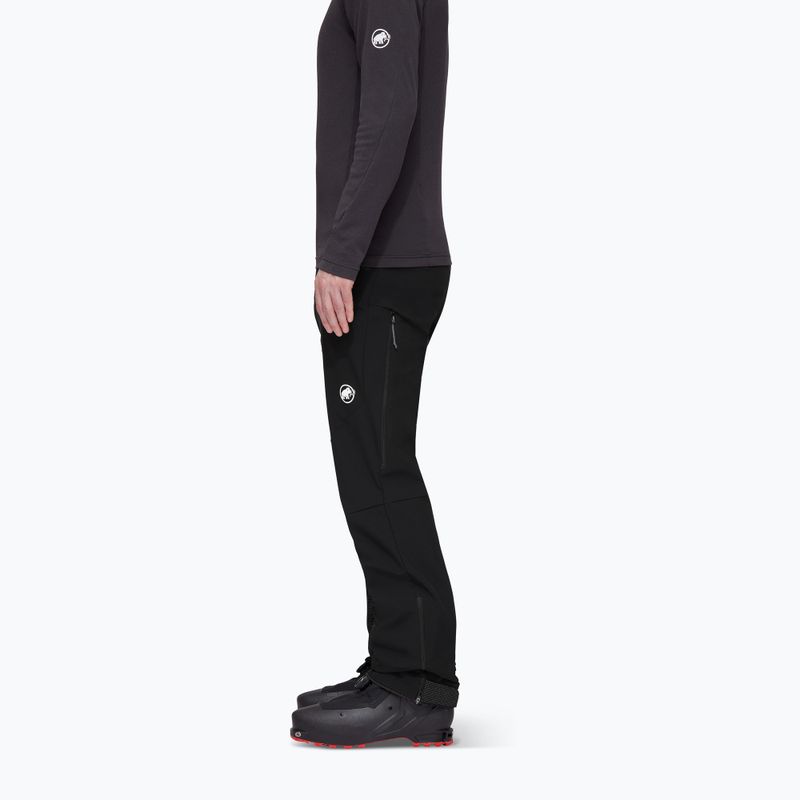 Herren-Softshellhose Mammut Taiss Guide black 3
