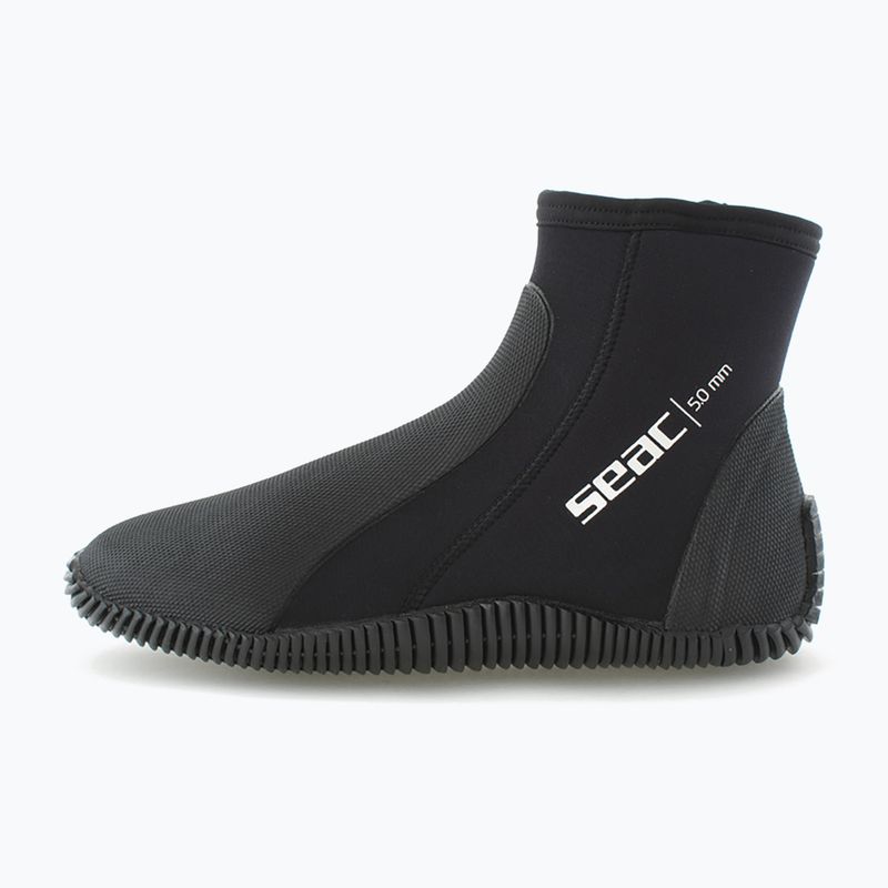 Neopren-Schuhe SEAC Basic HD Zip 5 mm black