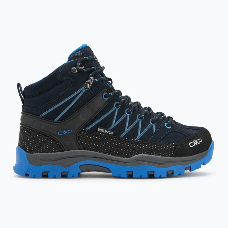 Trekkingschuhe Kinder CMP Rigel Mid Wp b.blue/bluestone/royal blue 2