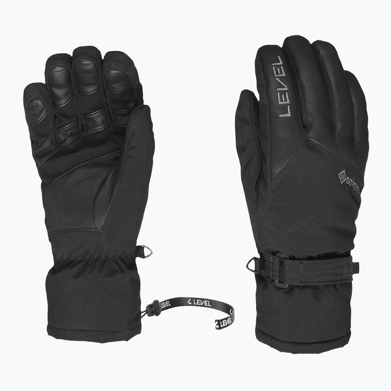 Herren Skihandschuhe Level Evolution Plus Gore-Tex black